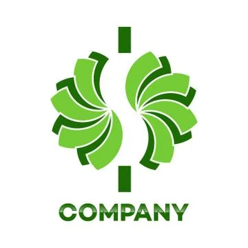 Cash Dollar Logo Stock Illustration