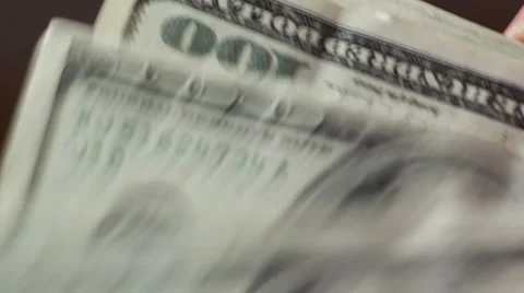 Cash dollars is calculated in hands counting Video stock 45642514