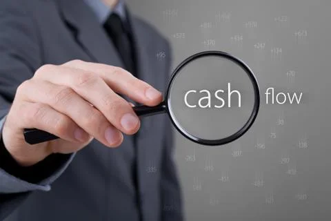 Cash flow audit Stock Photos