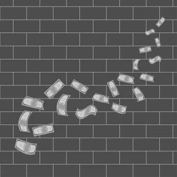 Cash flow concept Stock Illustration