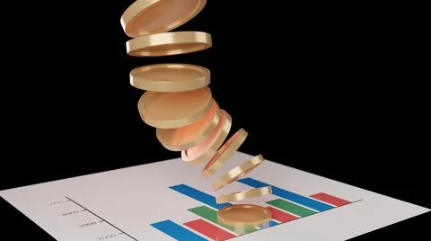 Cash flow concept. Stock Illustration