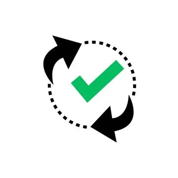 Cash flow icon. Line vector. Isolate on white background. Stock Illustration