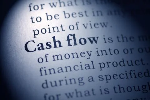Cash flow 스톡 사진
