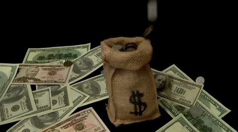 Cash flow is pleasing to the eye Stock Footage 39410830