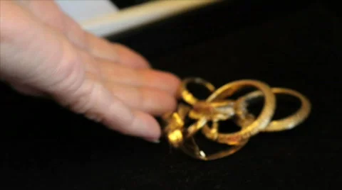 Cash For Gold (2 takes) Stock Footage