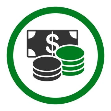 Cash icon Stock Illustration