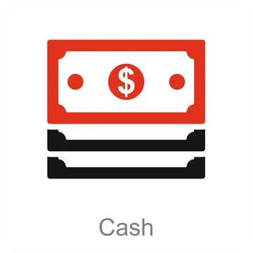 Cash Stock Illustration
