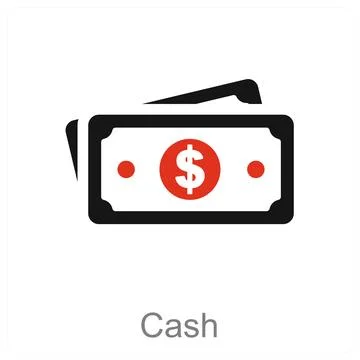 Cash Stock Illustration