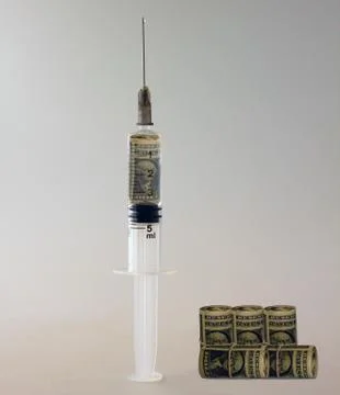 Cash injection Stock Photos