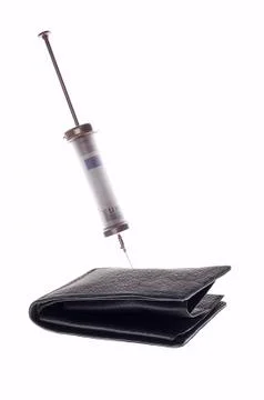Cash injection Stock Photos