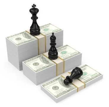 Cash king Stock Illustration