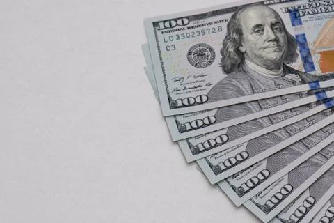 Cash on light background Stock Photos