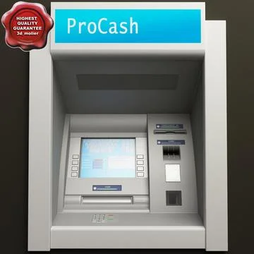 Cash Machine V3 3D Model