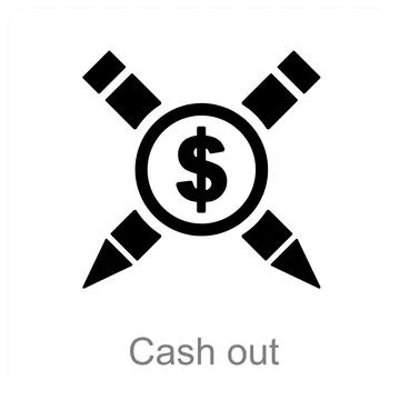 Cash out Stock Illustration
