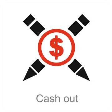 Cash out Stock Illustration