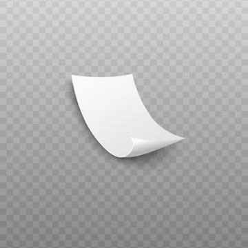 Cash payment invoice document or shop check receipt 3d mockup or template vector Stock Illustration