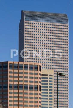 Cash Register Building in Denver Stock Photos