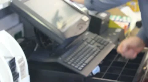 Cash register 動画素材 10756407