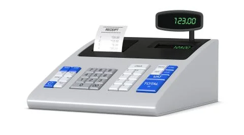 Cash register 스톡 일러스트