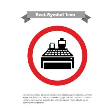 Cash register Stock-Illustration