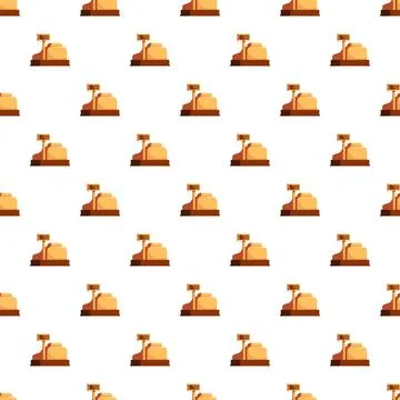 Cash register machine seamless repeating pattern background イラスト素材