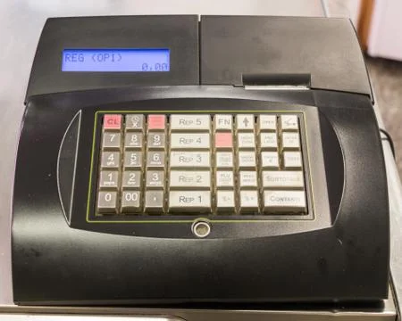 Cash register Stock Photos