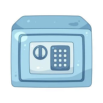 Cash vault Ilustración de archivo