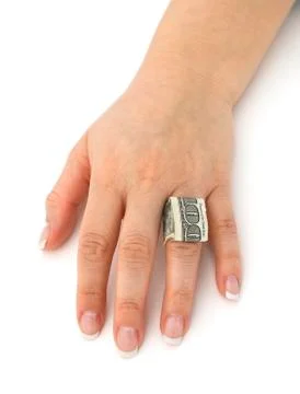 Cash Wedding Ring 写真素材