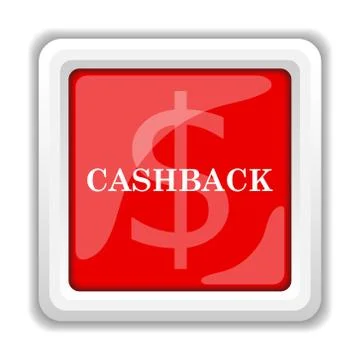 Cashback icon. internet button on white background.. Stock Illustration