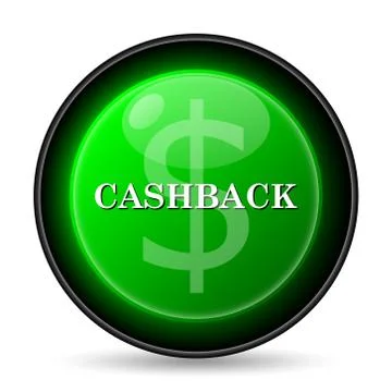  cashback icon. internet button on white background.. Stock Illustration