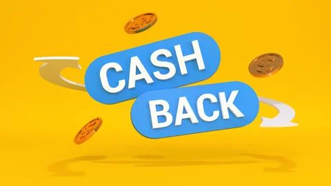 Cashback loyalty program banner concept. Cash back service after purchase pro Stock Illustration
