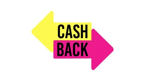 Cashback loyalty program concept. Refund money service design. Bonus cash back 스톡 동영상 150901686