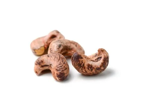 Cashew nut on background Foto stock