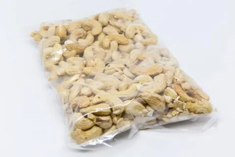 Cashew nut packet Foto stock
