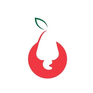 Cashew nut vector illustration concept design templatecashew Stock Illustration