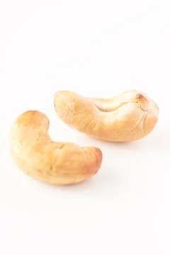 Cashew nuts isolated Stock Photos
