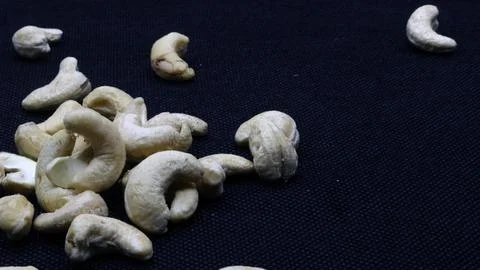 Cashew nuts isolated Stock Photos
