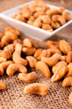 Cashew nuts Stock Photos