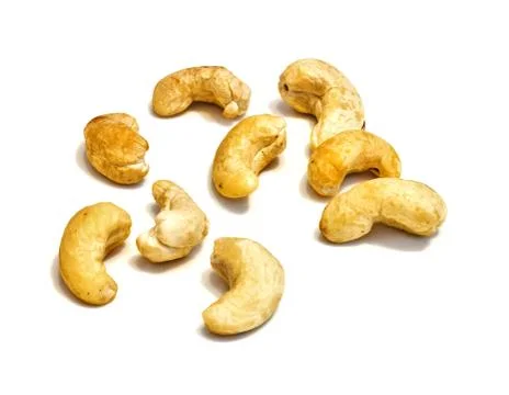 Cashew nuts . Stock Photos