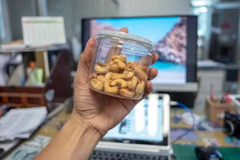 Cashew nuts Stock Photos