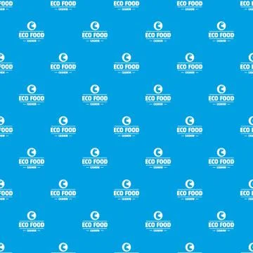 Cashew pattern seamless blue Illustrazione stock