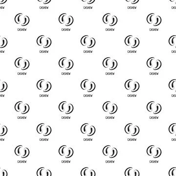 Cashew pattern seamless Stock Illustration