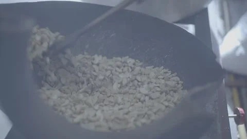Cashew roasting Stock Footage 245285464