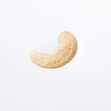 Cashew on white background Stock Photos