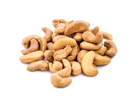 Cashews isolated Stock Photos
