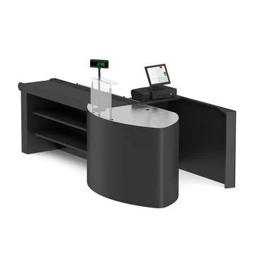 Cashier Desk 3D Model