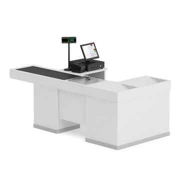 Cashier Desk 3D Model