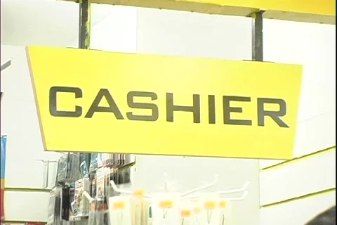Cashier 스톡 동영상 288896