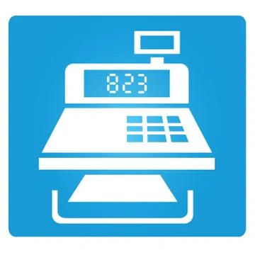 Cashier Stock Illustration