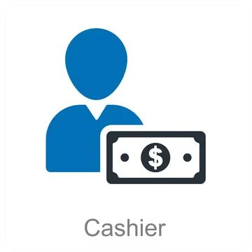 Cashier Stock Illustration